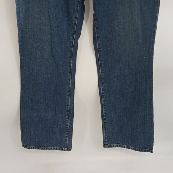 Ralph Lauren Womens 6 Blue Denim Jeans Mid Rise Straight Leg Classic Fit Pants - Picture 3 of 6
